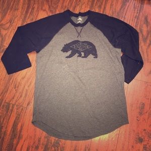 North Face Quarter length sleeve TShirt